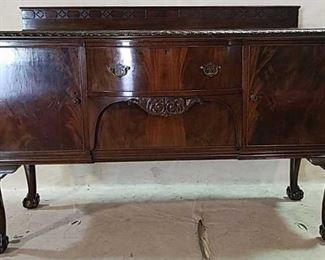 English Chippendale sideboard