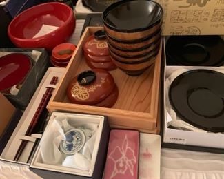 Tons of new in box Japanese giftware