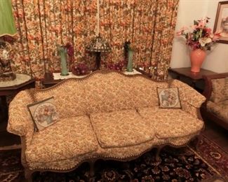 French style Depression-era Sofa 