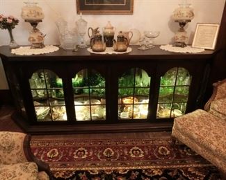 Store Display Cabinet came from local store, has been refinished 9'2"W 3'2"H 2'D