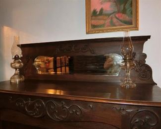 Detail of Bevel Mirror