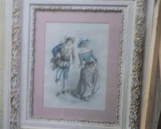 wood and gesso frame