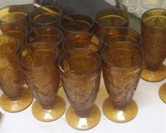 amber glasses
