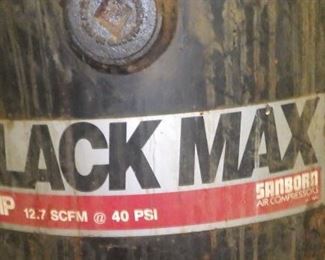 Air compressor label