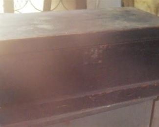 antique tool chest