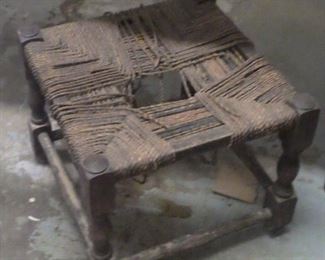 stool that needs new seat