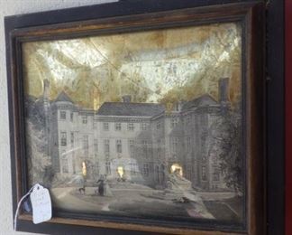 picture with gold leaf