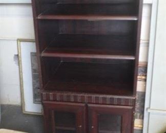 Narrow wood cabinet