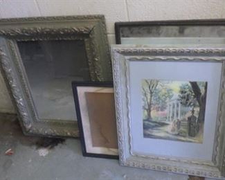 Old wood & gesso frames