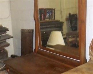 Oak princess dresser
