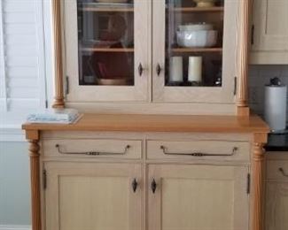 Solid wood custom cabinetry