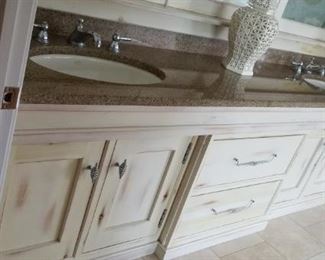 Incredible master bath vanity
