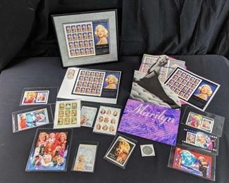 Marilyn Monroe Stamps and Coin