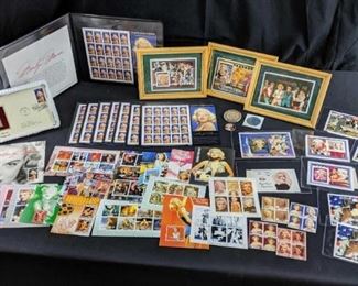 Marilyn Monroe Stamps, coin and more