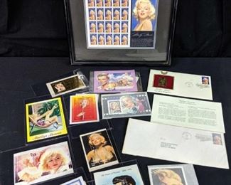 Marilyn Monroe stamps
