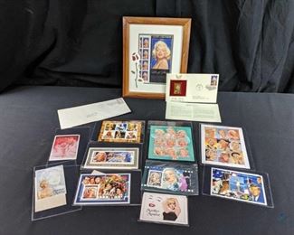 Marilyn Monroe stamps