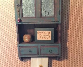 tin punch wall cabinet