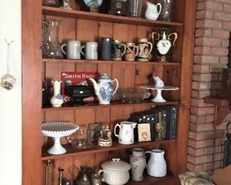 living room shelves