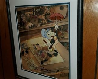 Pinocchio - Walt Disney Animation Cel