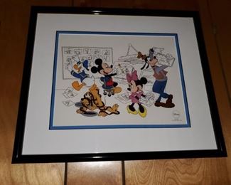 Mickey - Minnie - Donald - Pluto - Goofy
Cel
