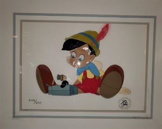 Pinocchio Serigraph 