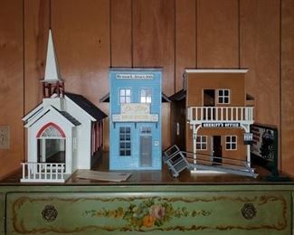 Buildings for model trains