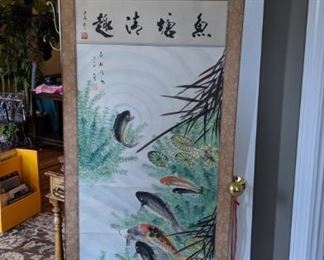 Chinese wall hanging