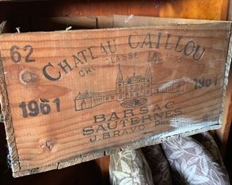1961 vintage crate.