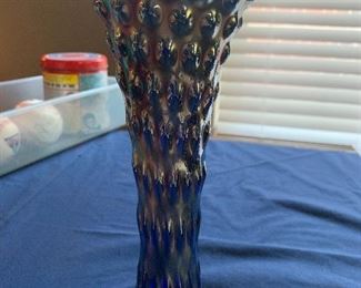 Carnival Glass Vase