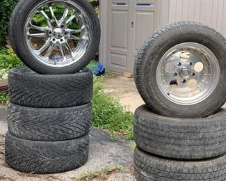 22" Wheels and 15" Wheels