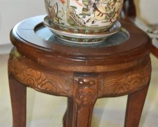 Chinese Planter and Stand