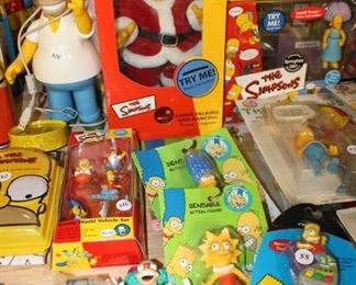 Simpsons toys