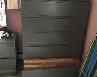 Chest of Drawers w/Built in Chest - 1 of 2