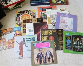 Lots and lots of vintage records