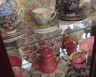 the beginning of the extensive English Chintz collection-mostly Royal Winton