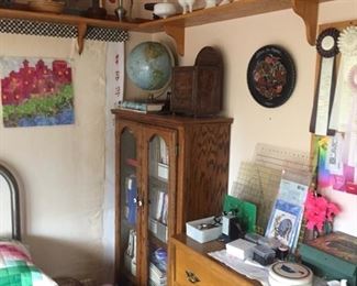 sewing room with milk glass-which has been moved-WEstmorland & more