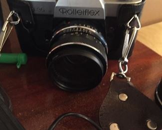 Rolleiflex SLR camera
