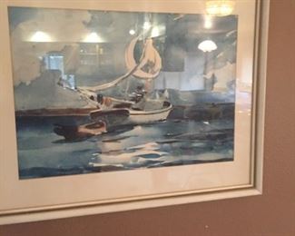 Nice marine watercolor
