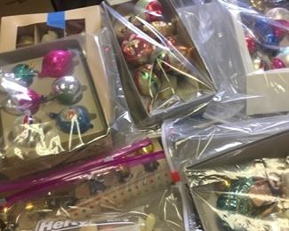 old Xmas candles-more balls