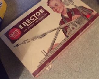 Erector Rocket Launcher-late 50-early 60s