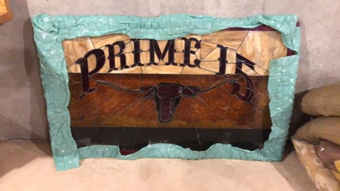 tbs steakhouse Stained Glass