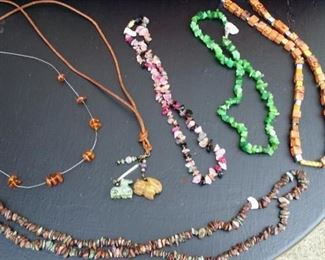 tbs gemstone necklaces