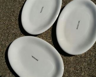 tbs Rae Dunn 3 word eating dishes