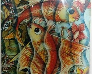 tbs small goldfish print