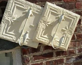 tbs cream tin wall hooks