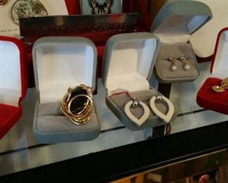 tbs earrings and rings