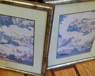 tbs pair Japanese prints