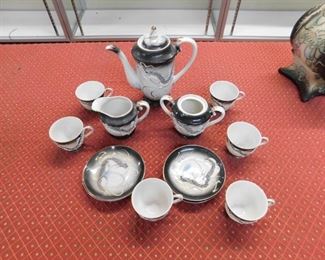 Japanese Dragonware Tea Set
