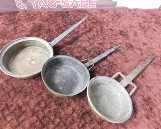 Old Copper Cookware(Iron Handles)