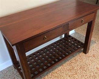 Arts and Crafts style desk.